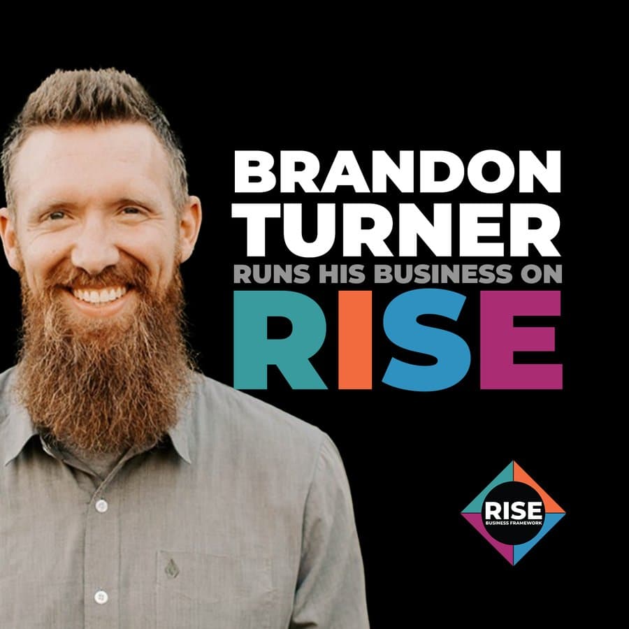Brandon Turner runs on RISE