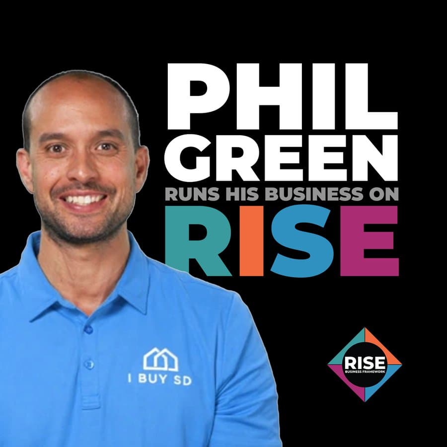 Phil Green runs on RISE