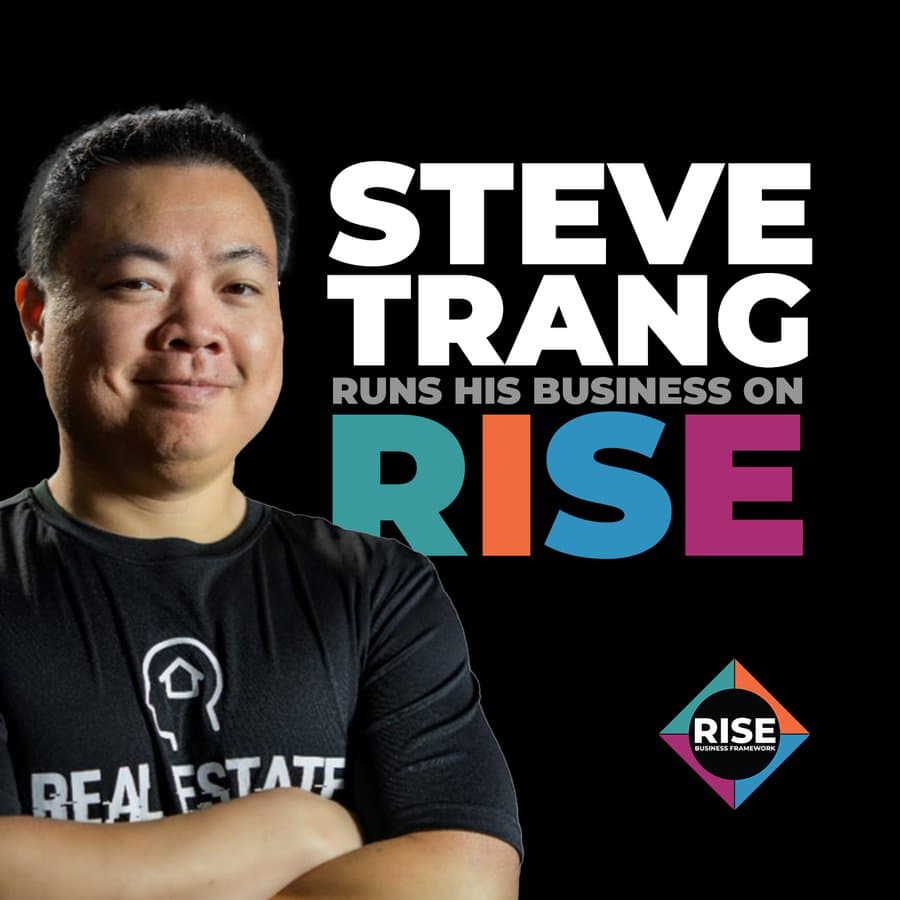 Steve Trang runs on RISE